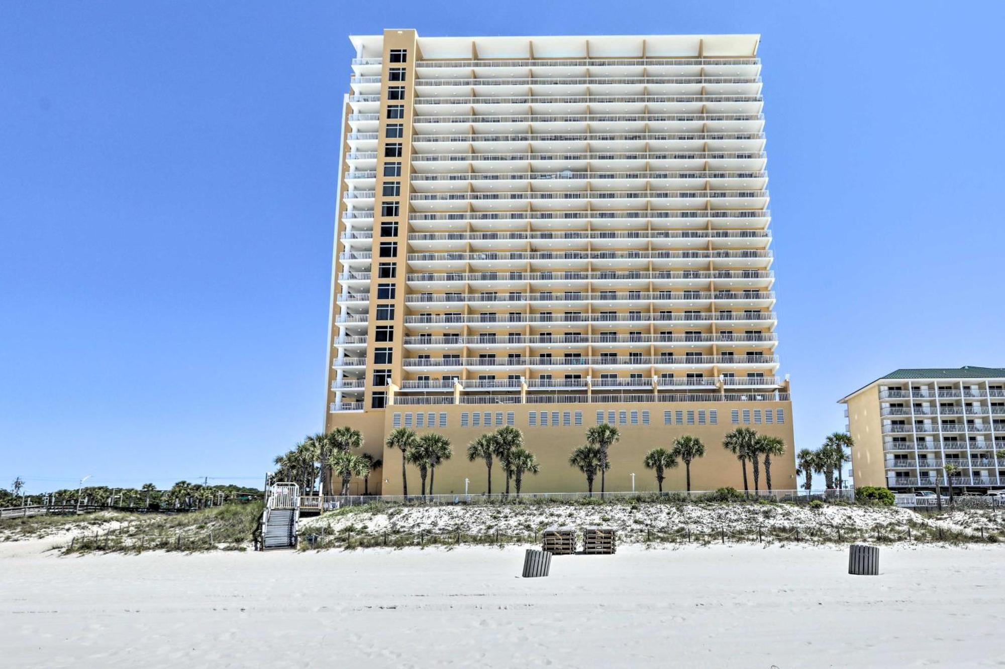Oceanfront Pcb Condo With Gulf Views And Pool Access! 파나마 시티 외부 사진