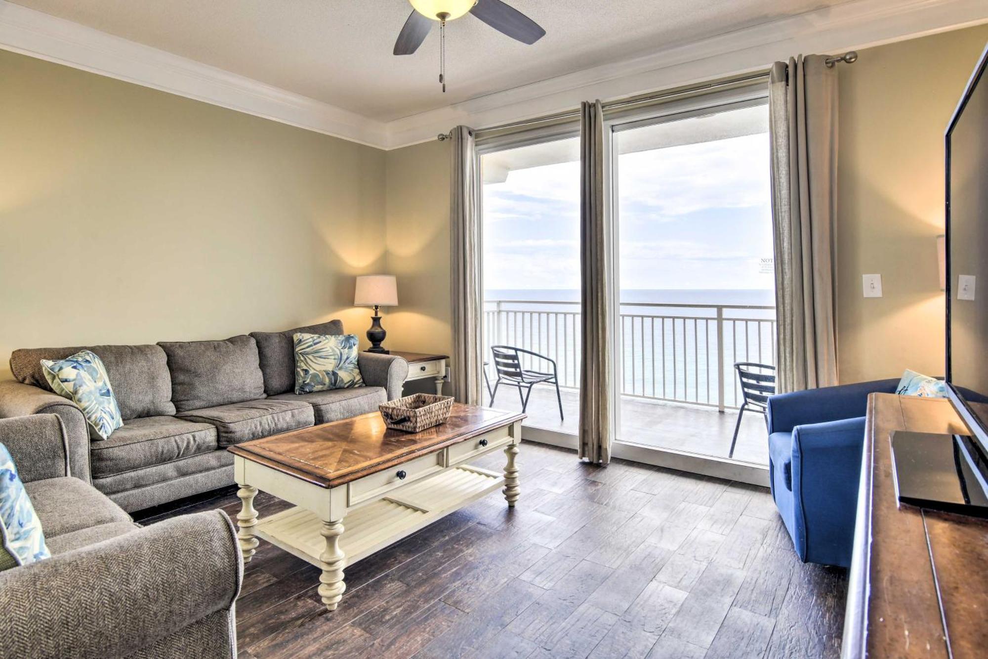 Oceanfront Pcb Condo With Gulf Views And Pool Access! 파나마 시티 외부 사진