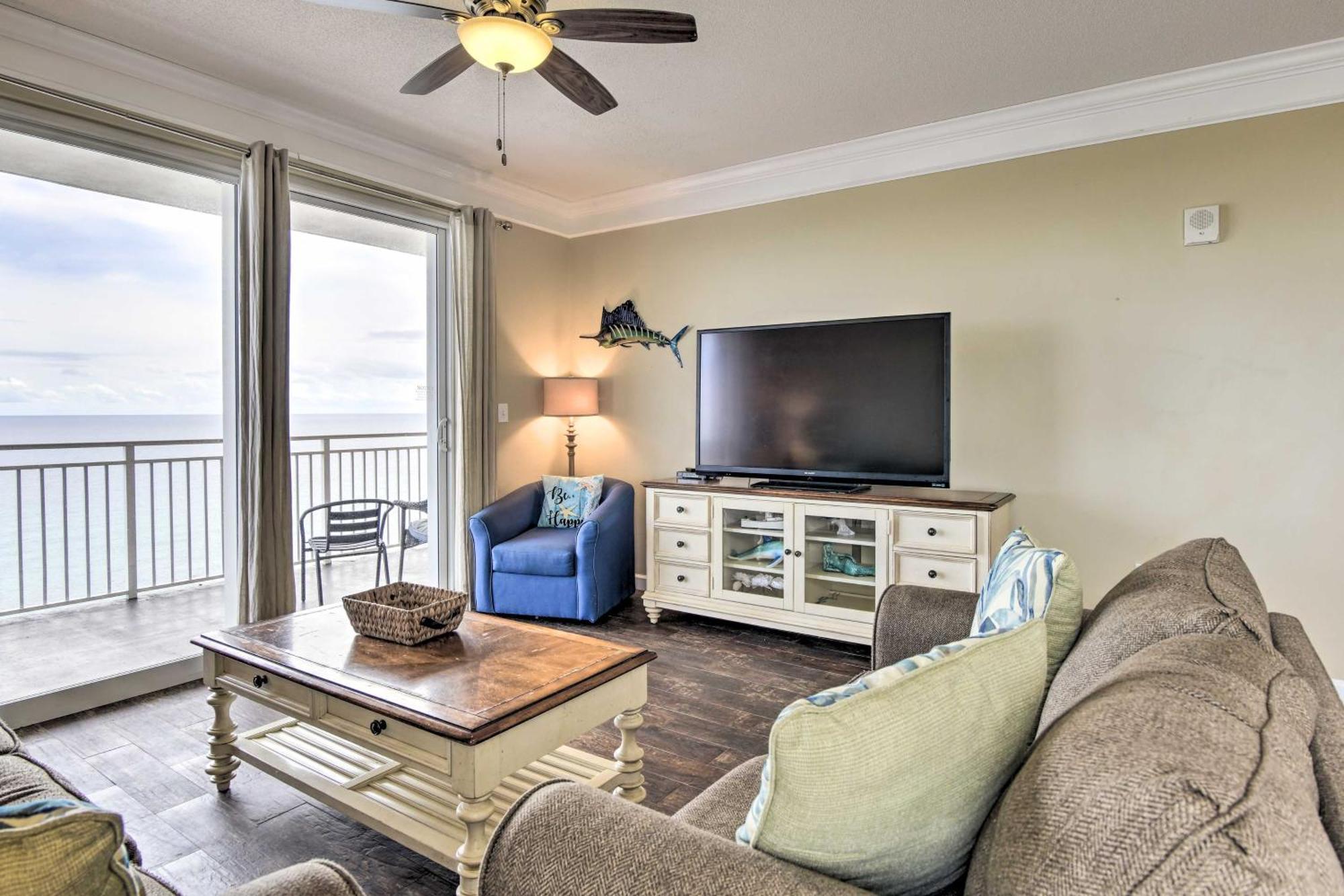Oceanfront Pcb Condo With Gulf Views And Pool Access! 파나마 시티 외부 사진