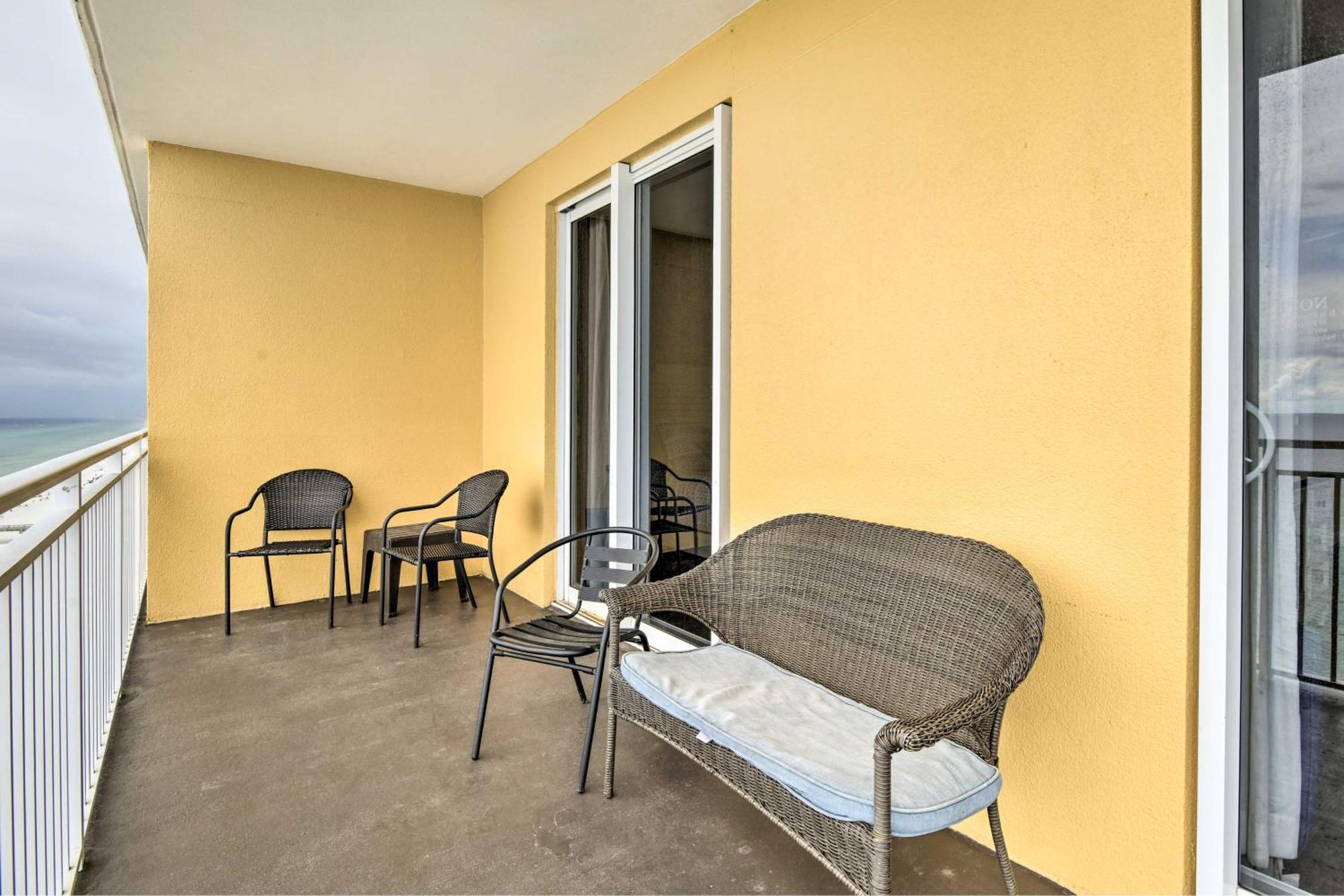 Oceanfront Pcb Condo With Gulf Views And Pool Access! 파나마 시티 외부 사진