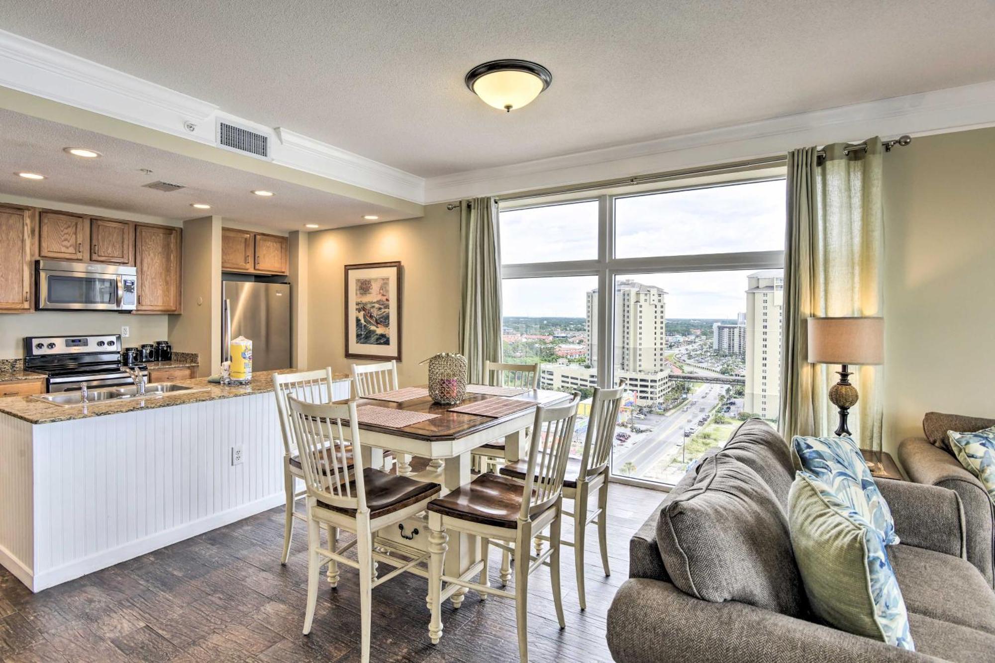 Oceanfront Pcb Condo With Gulf Views And Pool Access! 파나마 시티 외부 사진